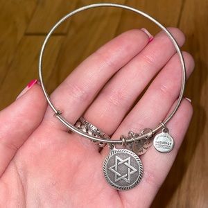 Star of david Alex and Ani bracelet